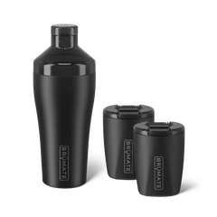 Cocktail Shaker + Rocks Bundle